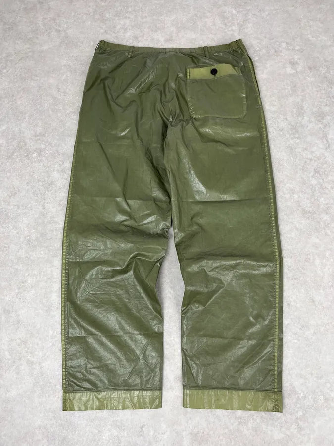 Dries Van Noten Khaki Nylon Pants qVYqabC 6