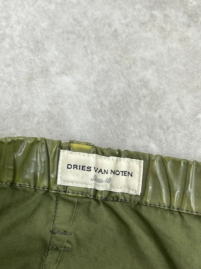 Dries Van Noten Khaki Nylon Pants qVYqabC 9