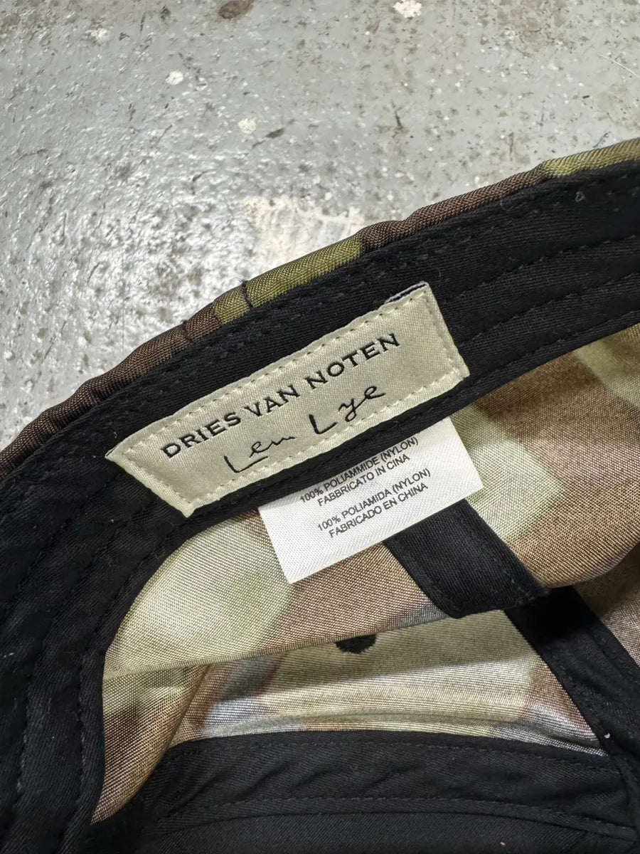 Dries Van Noten Len Lye Printed Cap (OS) DqZMQHN 6