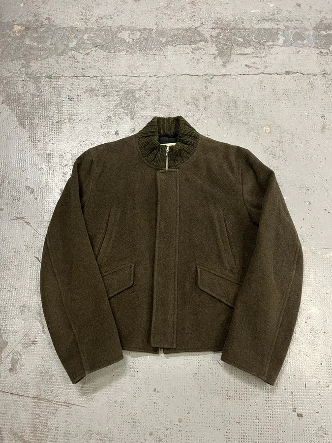 Dries Van Noten Military Green Wool Jacket vEvUFZL 3