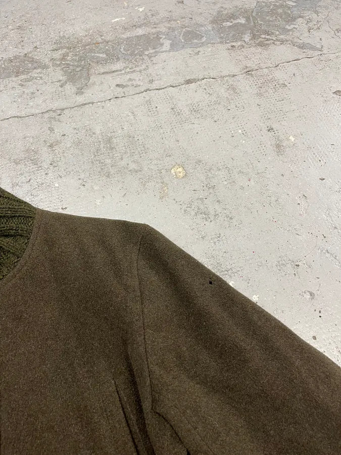 Dries Van Noten Military Green Wool Jacket vEvUFZL 6