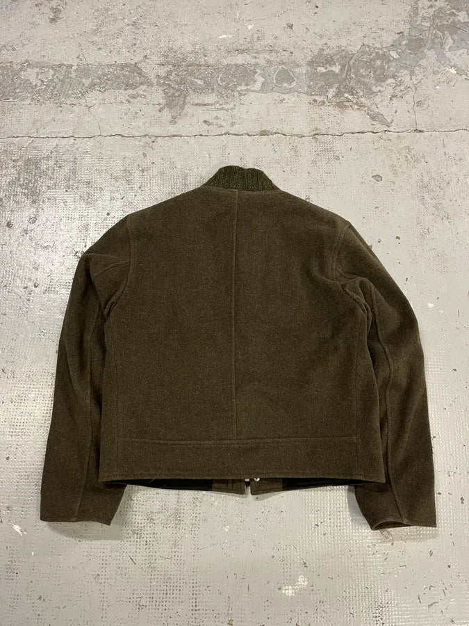 Dries Van Noten Military Green Wool Jacket vEvUFZL 7