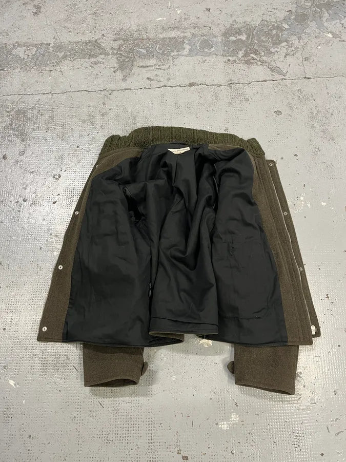 Dries Van Noten Military Green Wool Jacket vEvUFZL 8