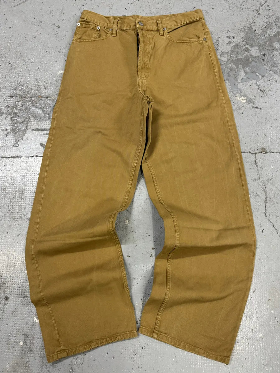 Dries Van Noten Mustard Yellow Pants cuMyYbY 2