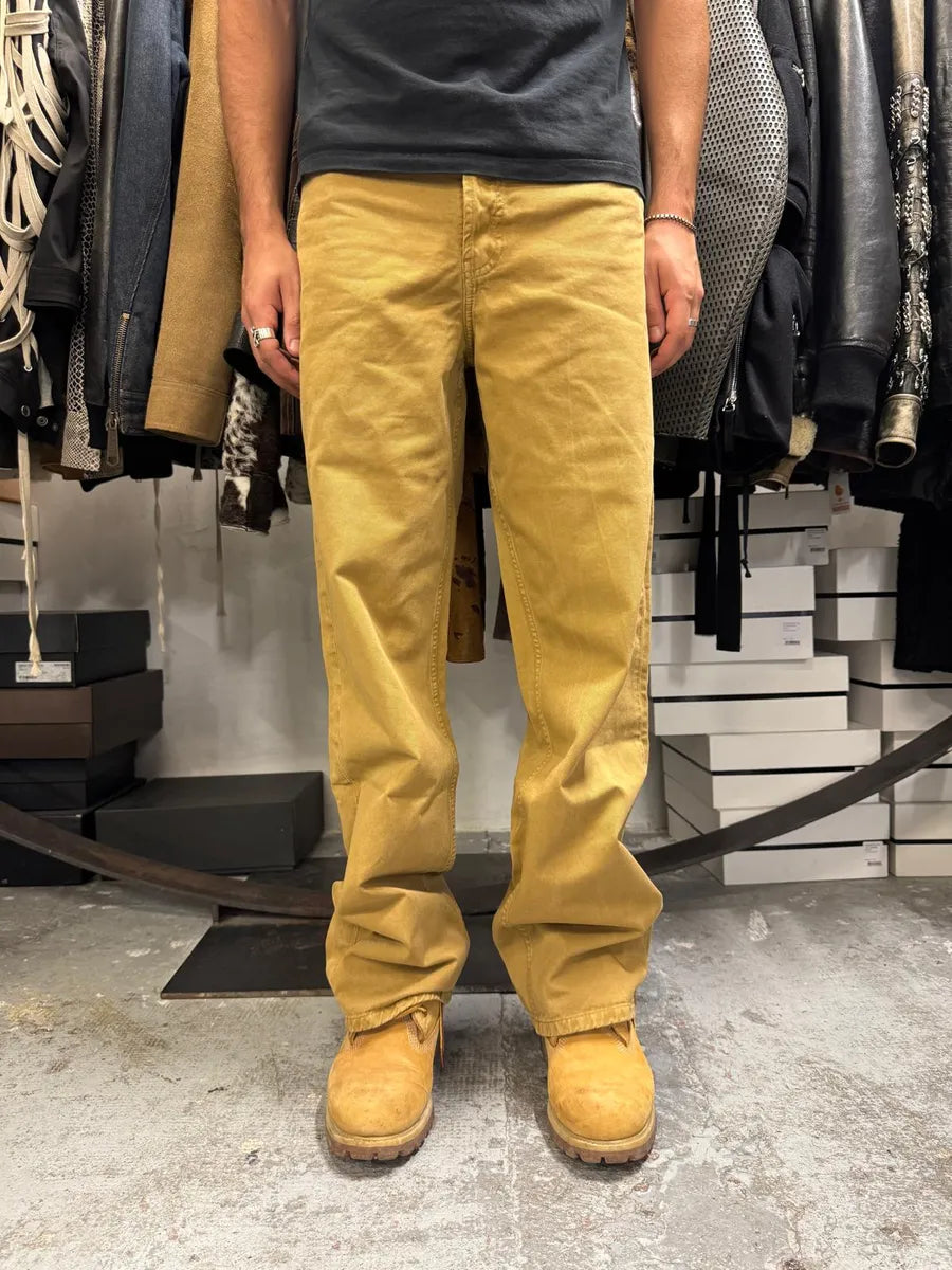 Dries Van Noten Mustard Yellow Pants cuMyYbY 2