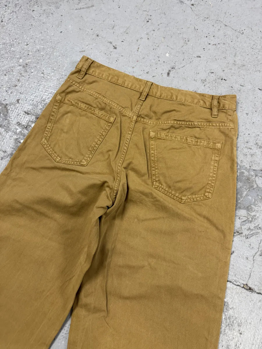 Dries Van Noten Mustard Yellow Pants cuMyYbY 5