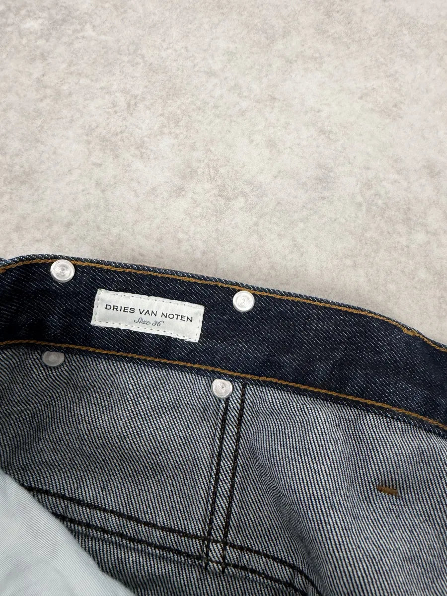 Dries Van Noten Navy Brut Denim Carpenter Jeans CwpruuI 10