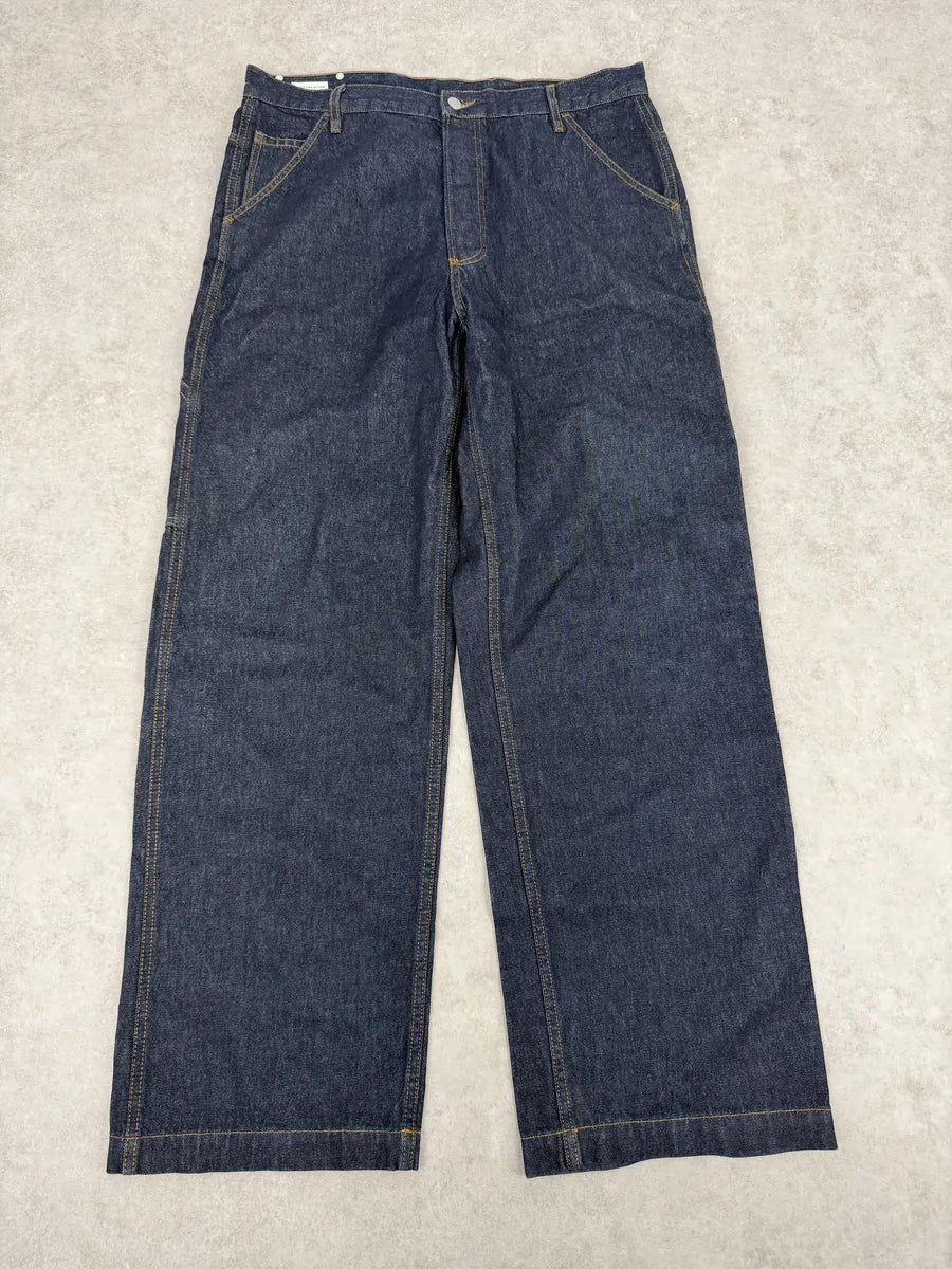 Dries Van Noten Navy Brut Denim Carpenter Jeans CwpruuI 2