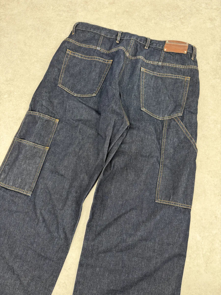 Dries Van Noten Navy Brut Denim Carpenter Jeans CwpruuI 6