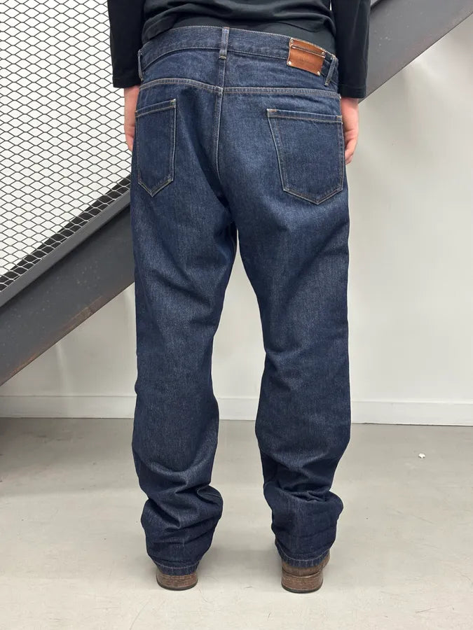 Dries Van Noten Navy Brut Denim Jeans QfiyLzV 3