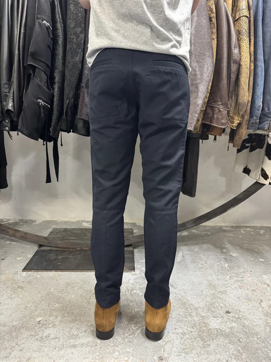 Dries Van Noten Navy Full Zip Tactical Pants zCaJKBZ 3