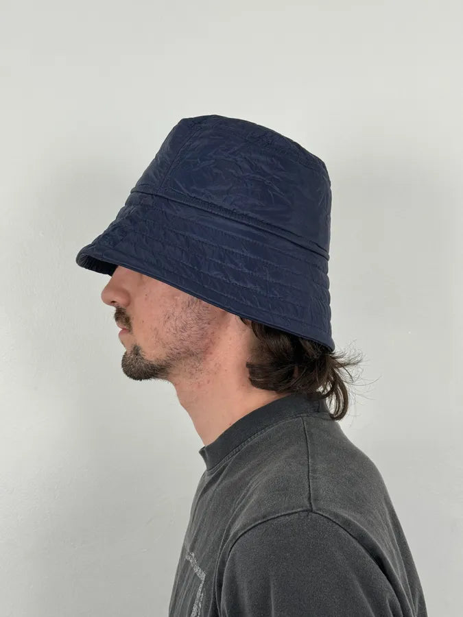 Dries van Noten Navy Nylon Bucket Hat EVDkyuT 2