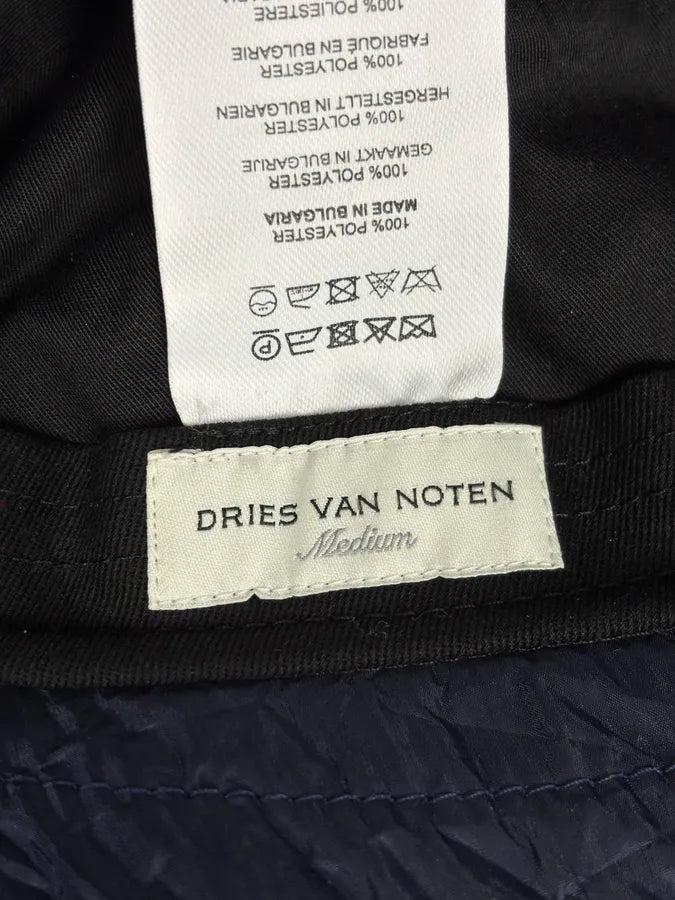 Dries van Noten Navy Nylon Bucket Hat EVDkyuT 8