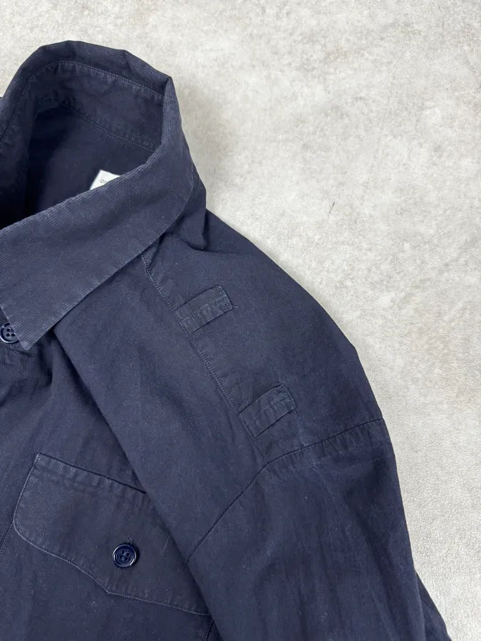 Dries Van Noten Navy Tactical Pockets Shirt bumdcTQ 9
