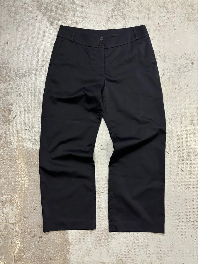 Dries Van Noten Navy Wool Slim Pants niEmjcG 0