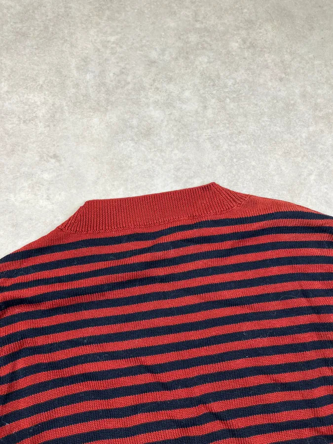 Dries Van Noten Orange& Blue Striped Sweater ybFvvBT 5
