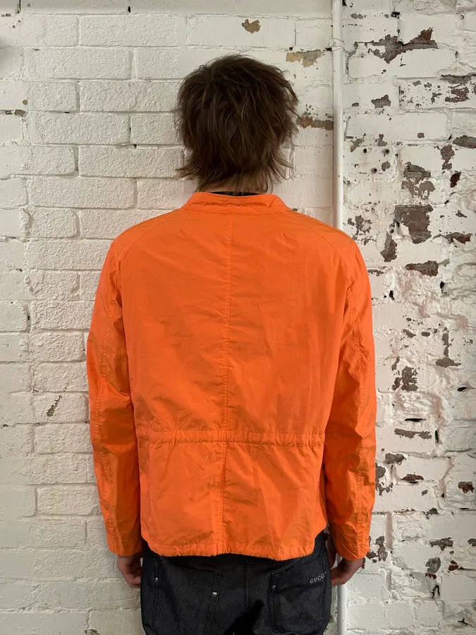 Dries Van Noten Orange Nylon Cargo Light Jacket JOKmLMq 2