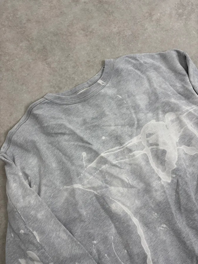 Dries Van Noten Oversized Grey Abstract Sweater qDbvQaf 4