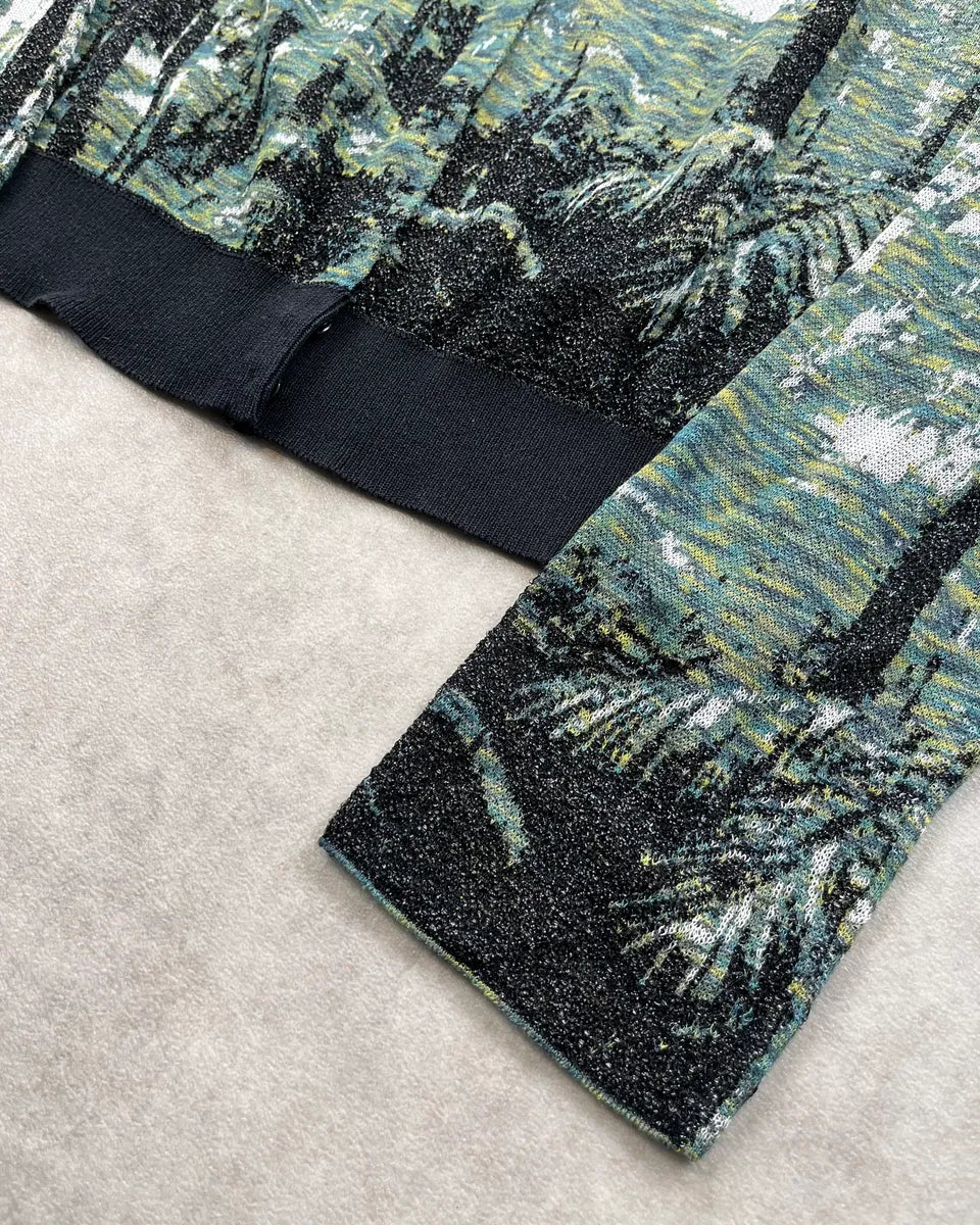 Dries Van Noten Palm Tree White Cardigan EAXApUU 6