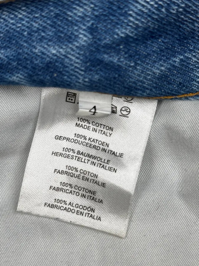 Dries Van Noten Panthero Blue Washed Denim Jeans oiCoffv 9