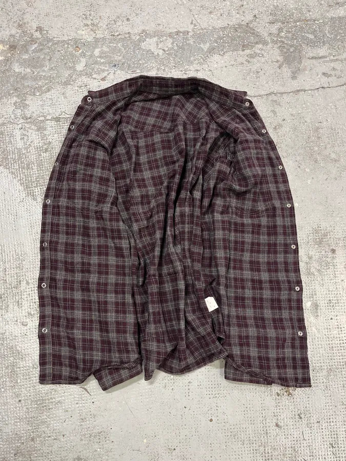 Dries Van Noten Red & Green Checked Western Shirt IPrEAFI 7