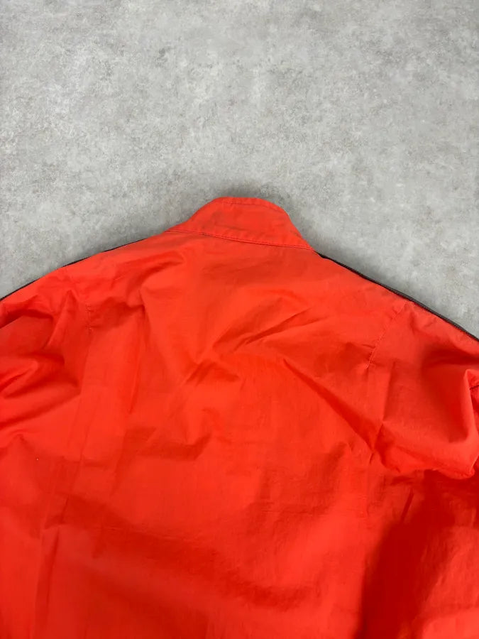 Dries Van Noten Red Striped Sleeve Windbreaker Jacket NEITWON 6