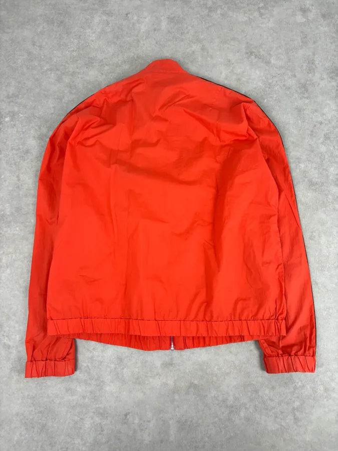 Dries Van Noten Red Striped Sleeve Windbreaker Jacket NEITWON 5