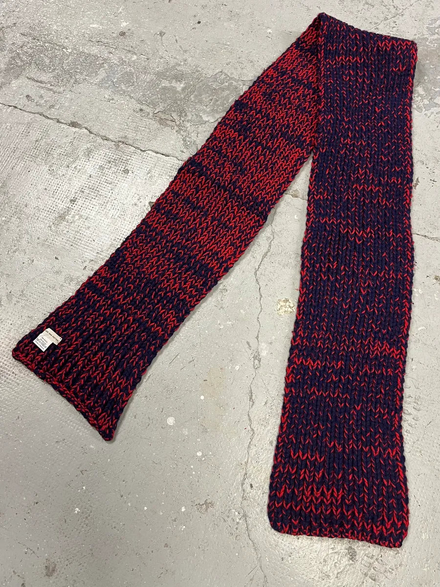 Dries Van Noten Red Wool Scarf tICoODA 1