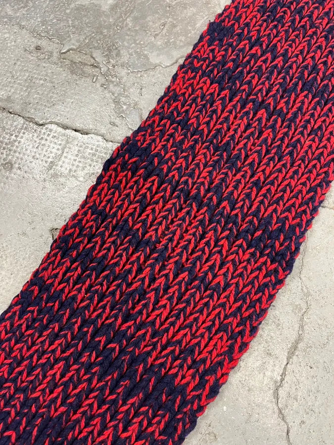 Dries Van Noten Red Wool Scarf tICoODA 3