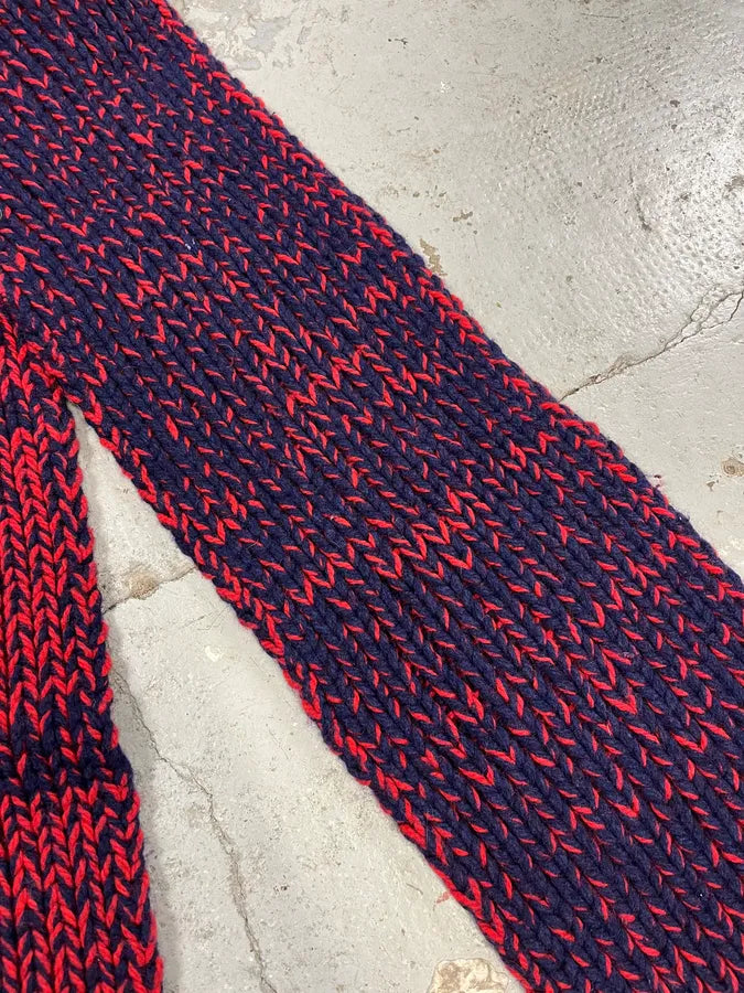 Dries Van Noten Red Wool Scarf tICoODA 5