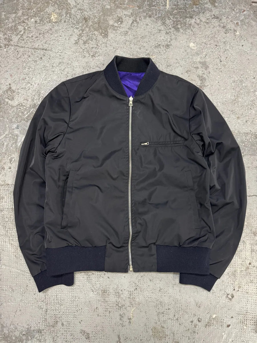 Dries Van Noten Reversible Purple Marilyn Monroe Bomber Jacket UkFwPQJ 1