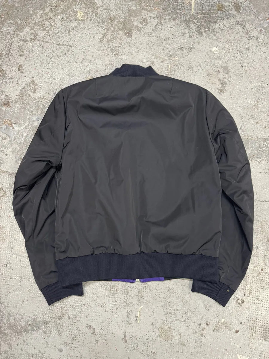 Dries Van Noten Reversible Purple Marilyn Monroe Bomber Jacket UkFwPQJ 9