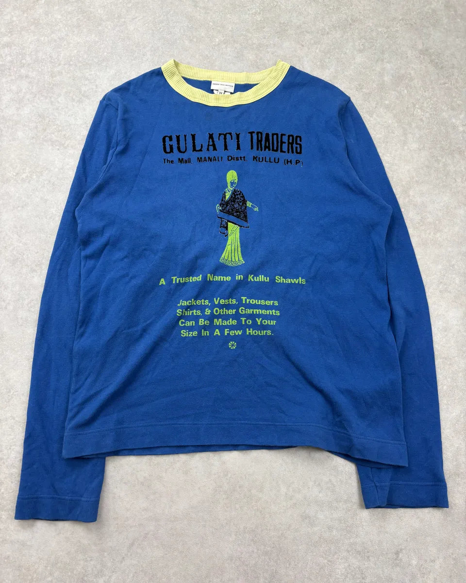 Dries Van Noten Royal Blue Gulati Traders Longsleeve YwsKZpJ 0
