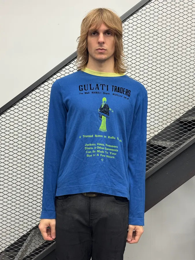 Dries Van Noten Royal Blue Gulati Traders Longsleeve YwsKZpJ 1