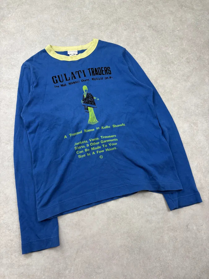 Dries Van Noten Royal Blue Gulati Traders Longsleeve YwsKZpJ 3