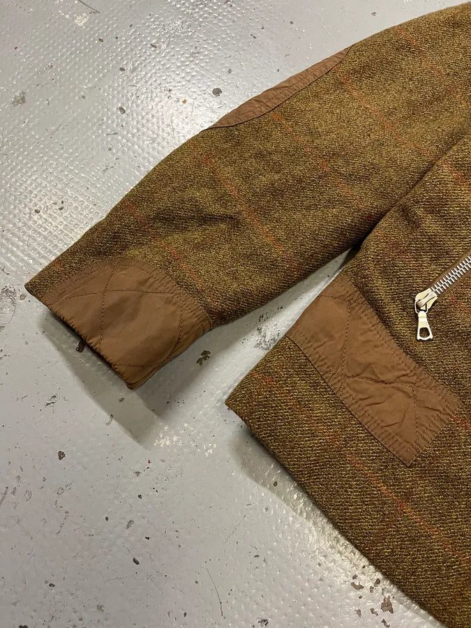 Dries Van Noten Sherpa Collar Asymmetrical Zip Wool Olive Jacket rgKjaWW 5