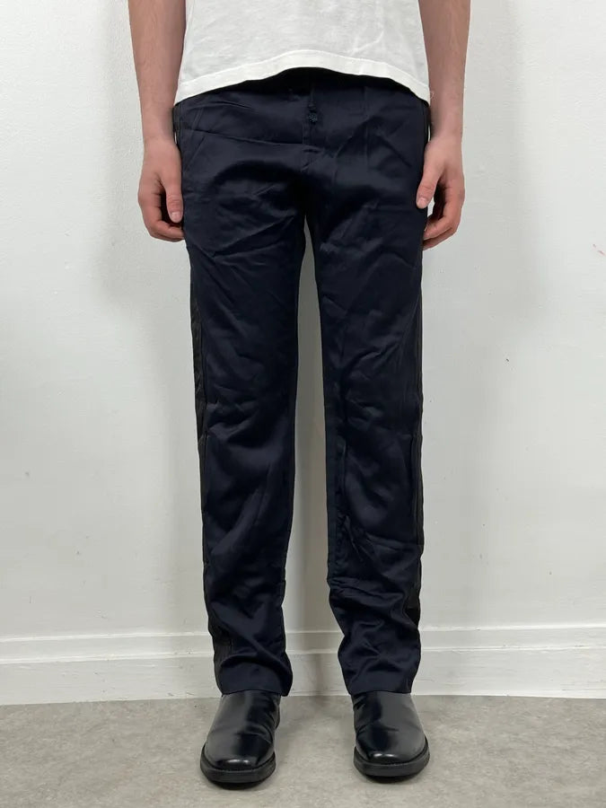 Dries Van Noten Two Tones Navy & Black Pants gazCyKt 1