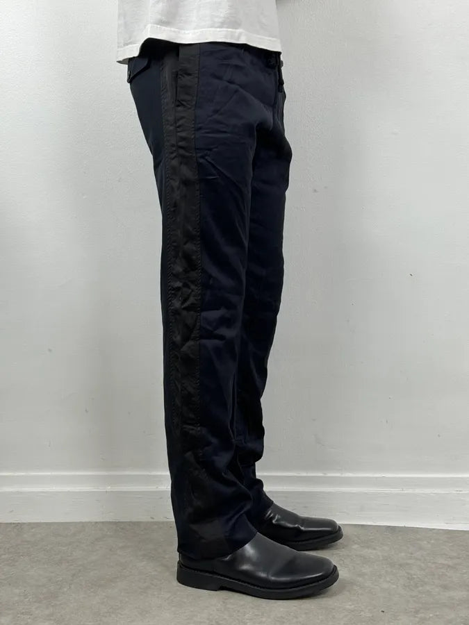 Dries Van Noten Two Tones Navy & Black Pants gazCyKt 2