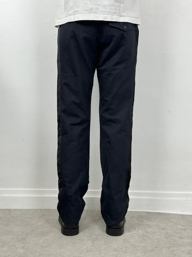 Dries Van Noten Two Tones Navy & Black Pants gazCyKt 3