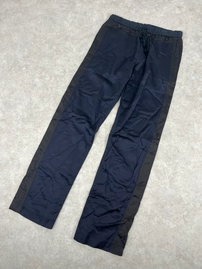 Dries Van Noten Two Tones Navy & Black Pants gazCyKt 4