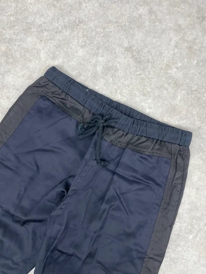 Dries Van Noten Two Tones Navy & Black Pants gazCyKt 5