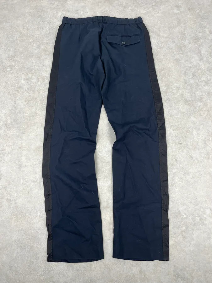 Dries Van Noten Two Tones Navy & Black Pants gazCyKt 6