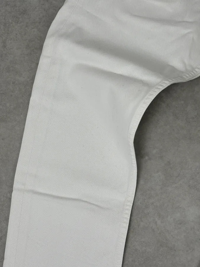 Dries Van Noten White Minimalist Denim Jeans  mwDkwYY 9