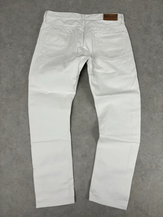Dries Van Noten White Minimalist Denim Jeans  mwDkwYY 5