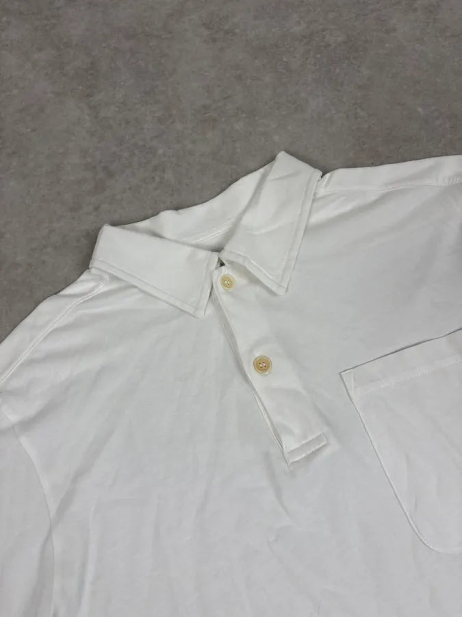 Dries Van Noten White Polo Shirt SoutzBl 4