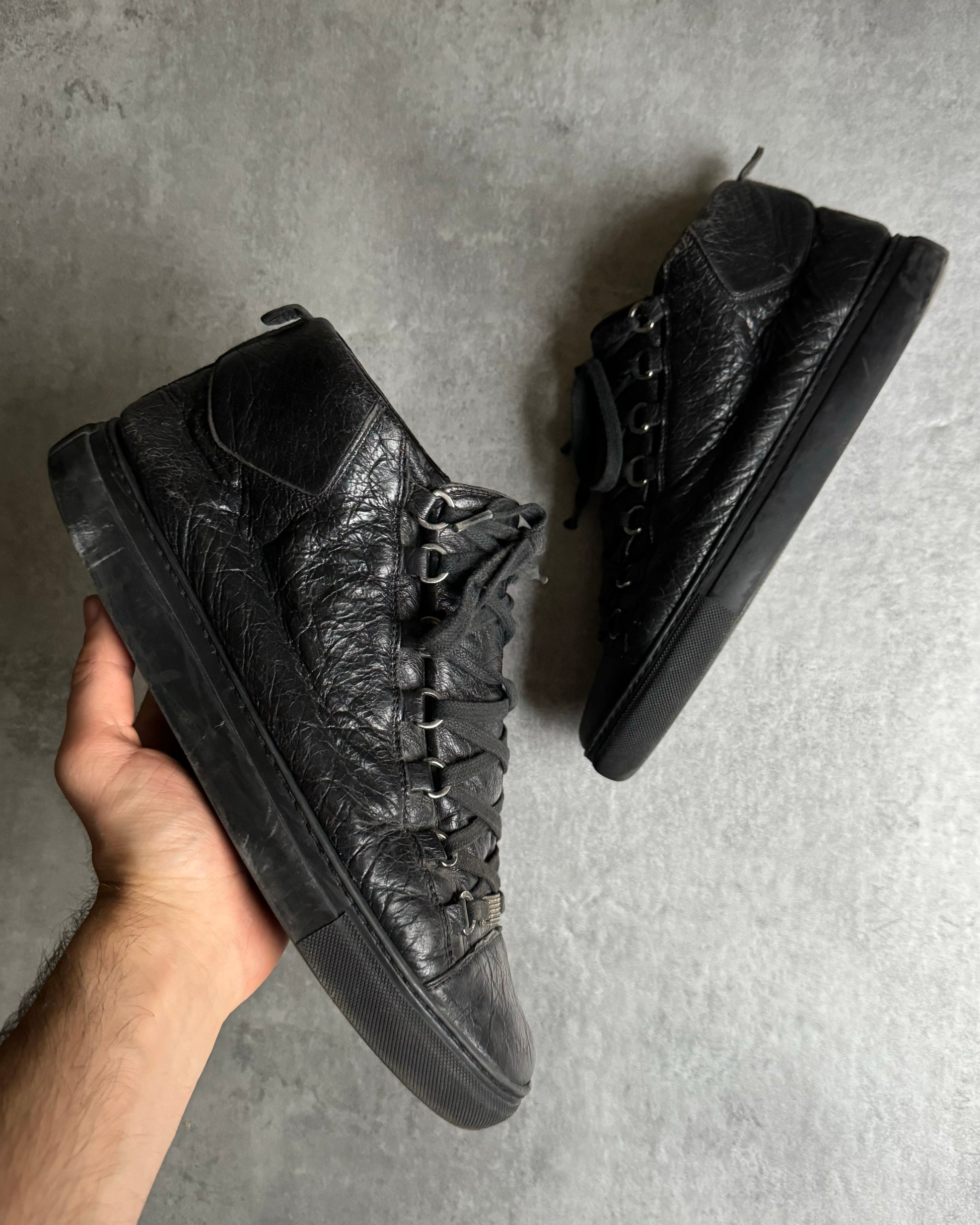 Balenciaga Arena High Black Leather 43 Dolce Vita Hub