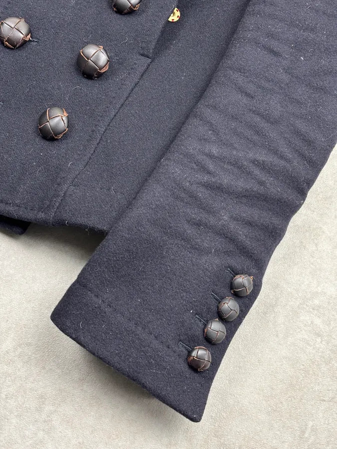 AW2009 Dsquared Navy Buttoned Wool Officer Jacket  WFRmrim 9