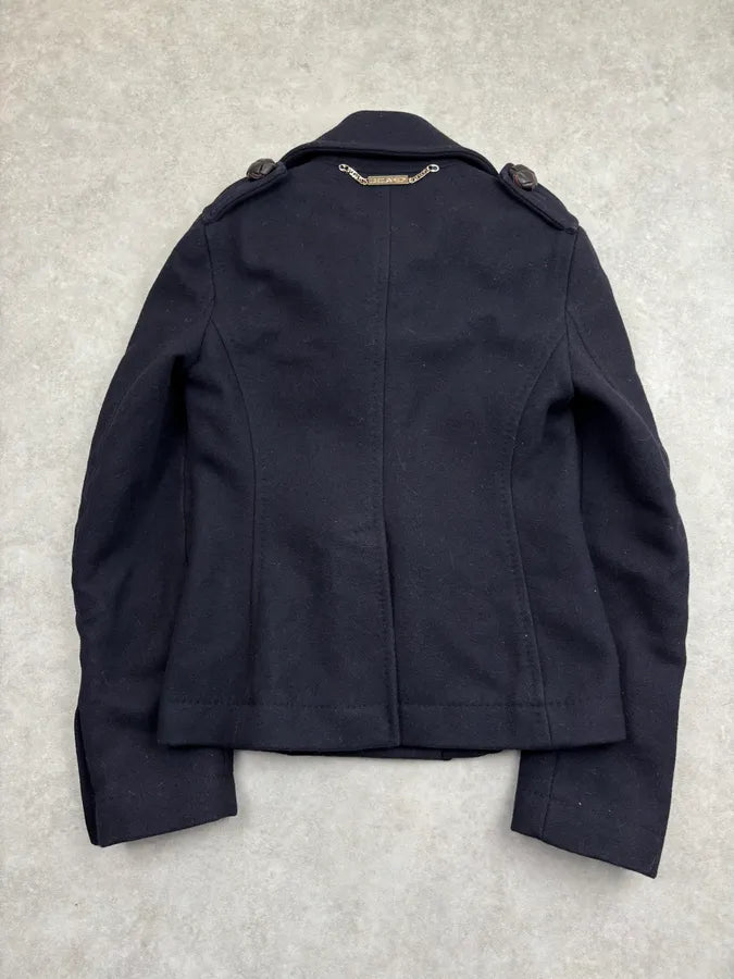 AW2009 Dsquared Navy Buttoned Wool Officer Jacket  WFRmrim 5
