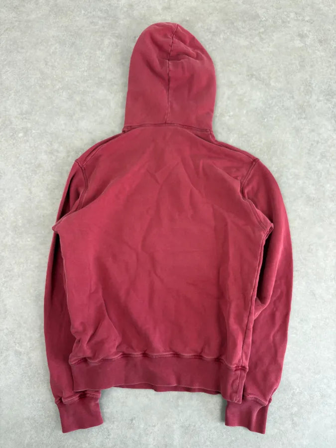 AW2009 Dsquared2 Red & Yellow “Oil” Hoodie HdqWsvN 4