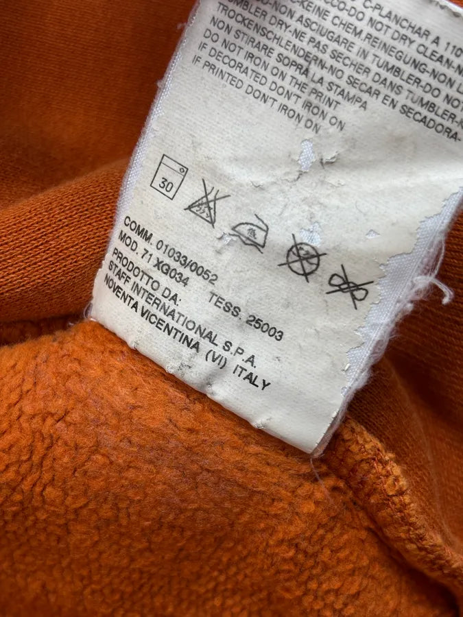 AW2005 Dsquared2 Orange Jesus Friend Zip-up Hoodie GdZdDir 11